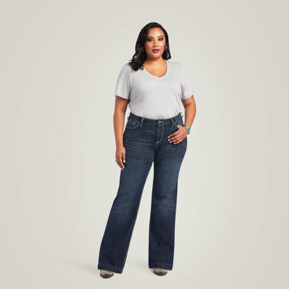 Ariat On Sale - Trouser Perfect Rise Aisha Wide Leg Jean