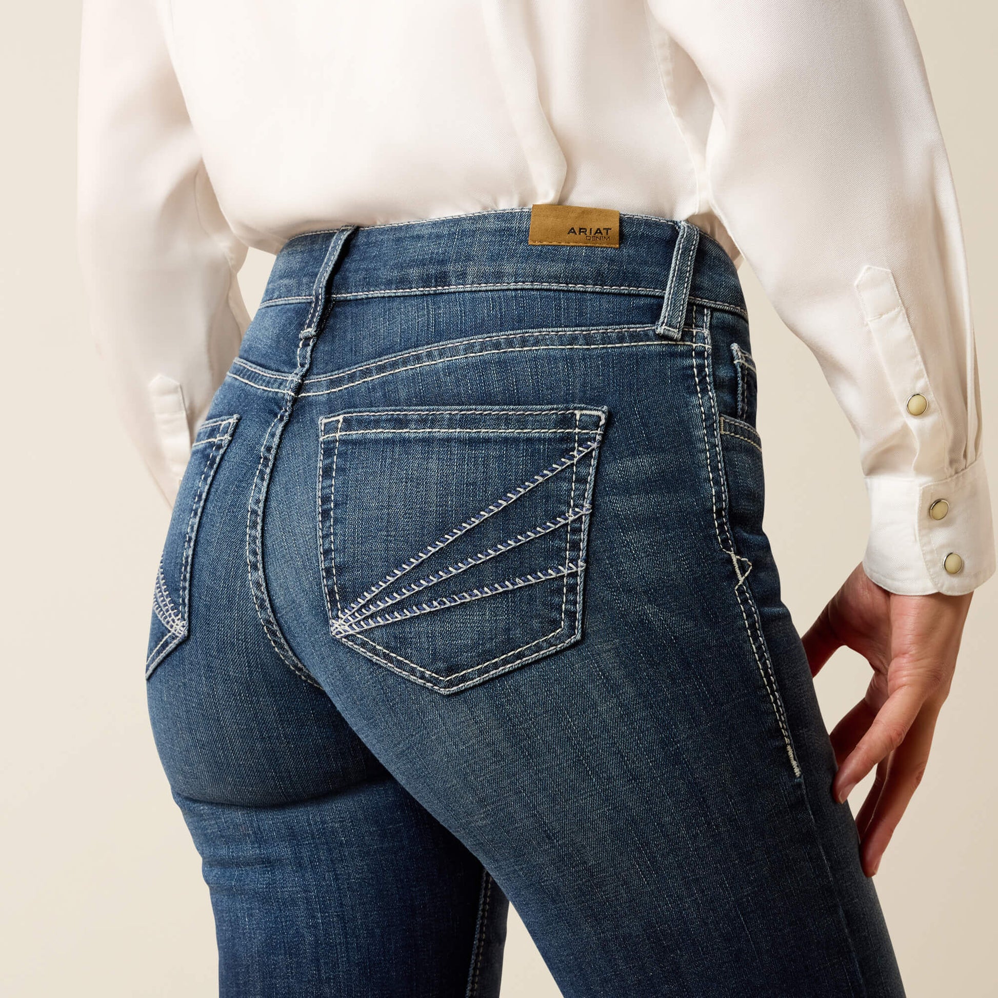 Ariat On Sale - Trouser Perfect Rise Aisha Wide Leg Jean