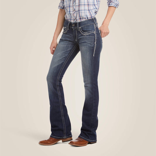 Ariat For Sale - R.E.A.L. Mid Rise Stretch Entwined Boot Cut Jean