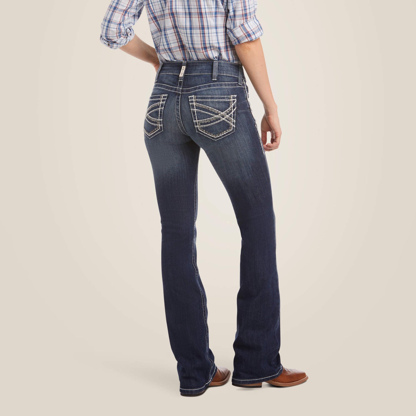 Ariat For Sale - R.E.A.L. Mid Rise Stretch Entwined Boot Cut Jean