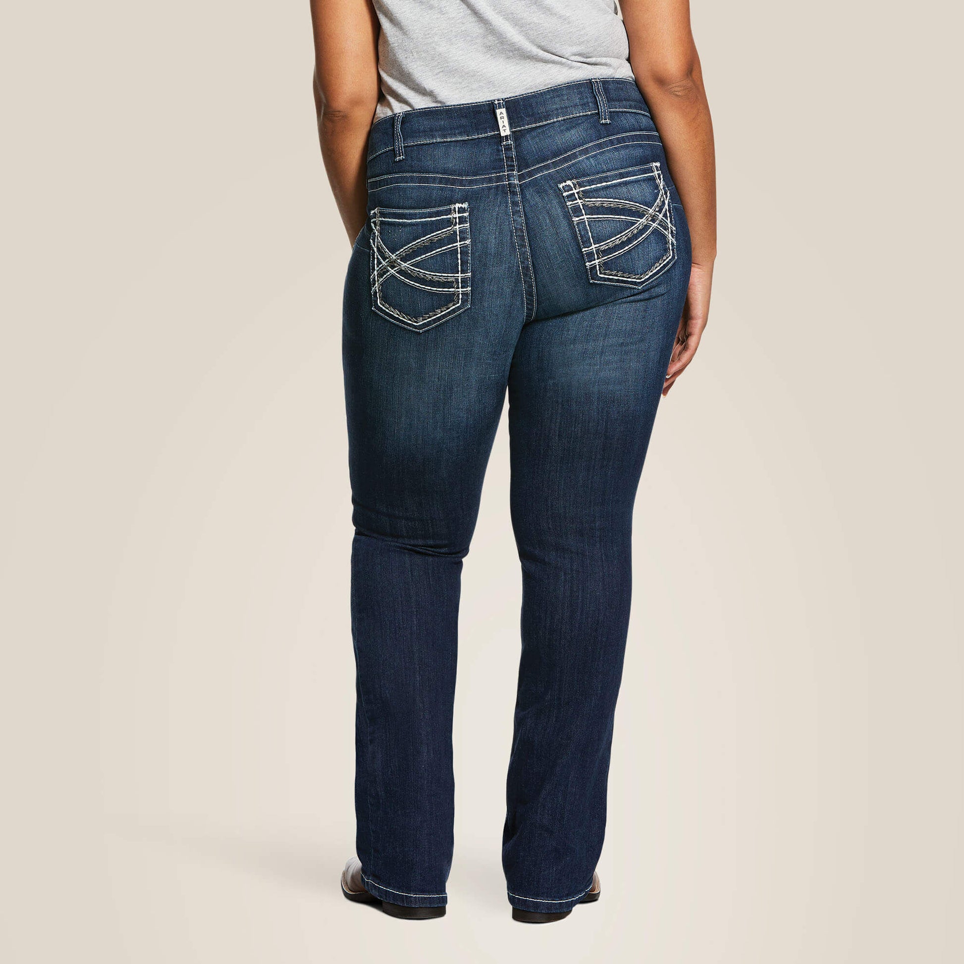 Ariat For Sale - R.E.A.L. Mid Rise Stretch Entwined Boot Cut Jean