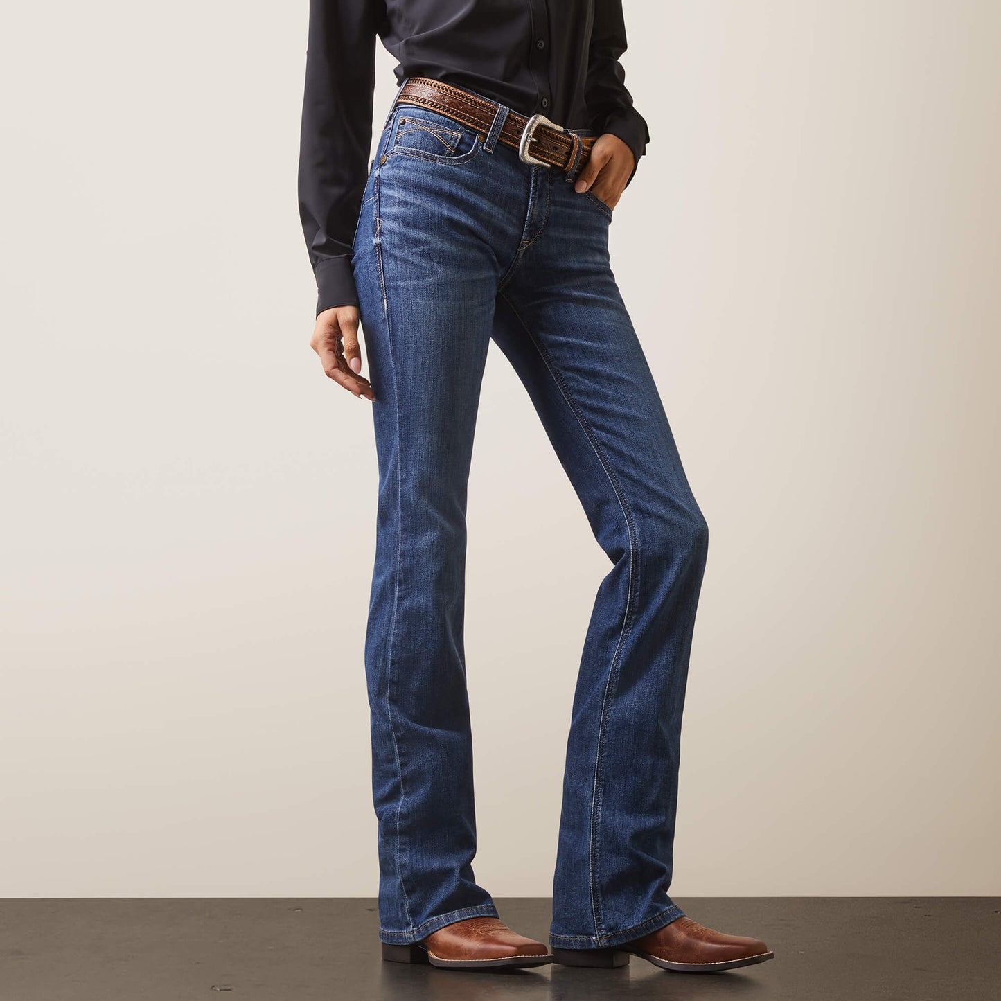Ariat Outlet - R.E.A.L. Perfect Rise Leila Boot Cut Jean