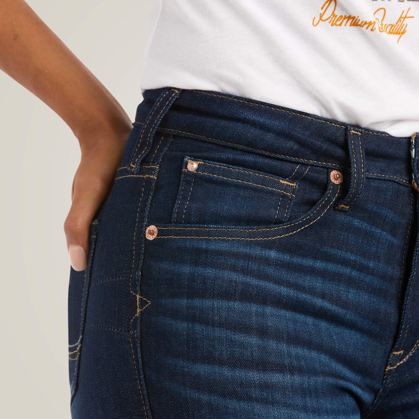 Ariat Website Store - R.E.A.L. High Rise Ballary Boot Cut Jean