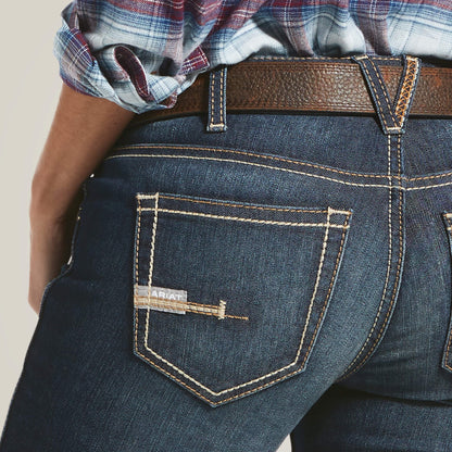 Ariat On Sale - Rebar Mid Rise DuraStretch Riveter Boot Cut Jean
