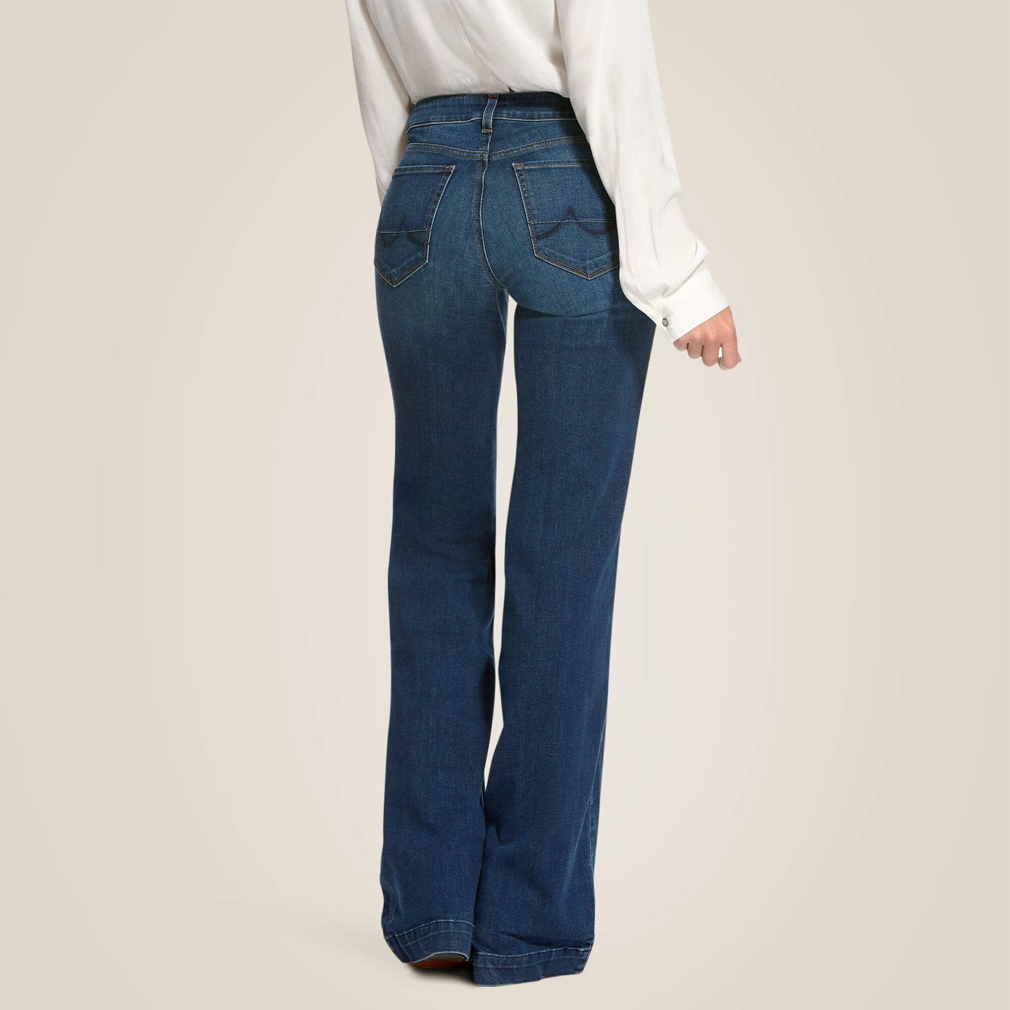 Ariat Outlet - Trouser Mid Rise Stretch Kelsea Wide Leg Jean
