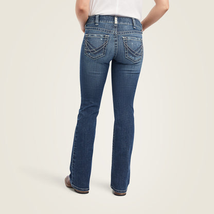 Ariat US - R.E.A.L. Mid Rise Raquel Boot Cut Jean
