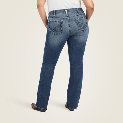 Ariat US - R.E.A.L. Mid Rise Raquel Boot Cut Jean
