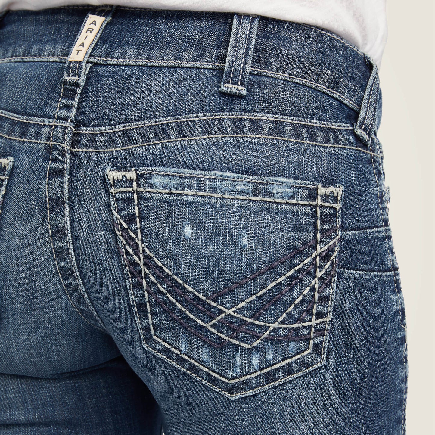 Ariat US - R.E.A.L. Mid Rise Raquel Boot Cut Jean