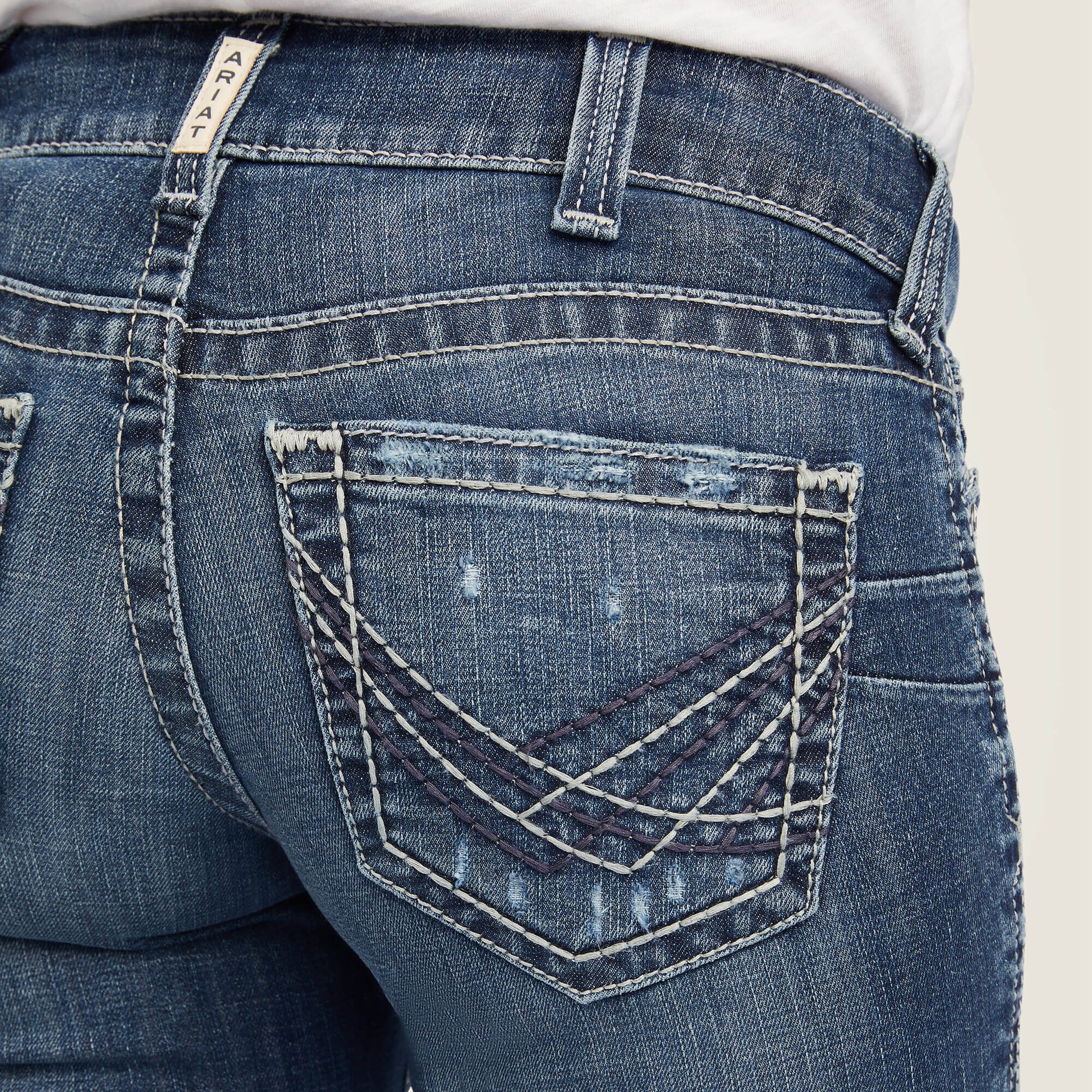 Ariat US - R.E.A.L. Mid Rise Raquel Boot Cut Jean