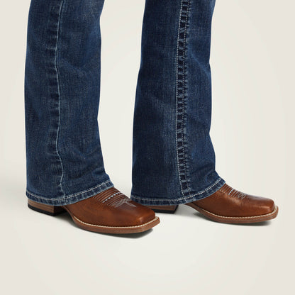 Ariat US - R.E.A.L. Mid Rise Raquel Boot Cut Jean