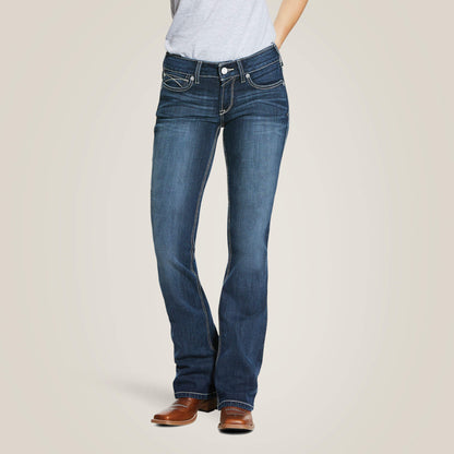 Ariat Online - R.E.A.L. Mid Rise Arrow Fit Stretch Shayla Boot Cut Jean