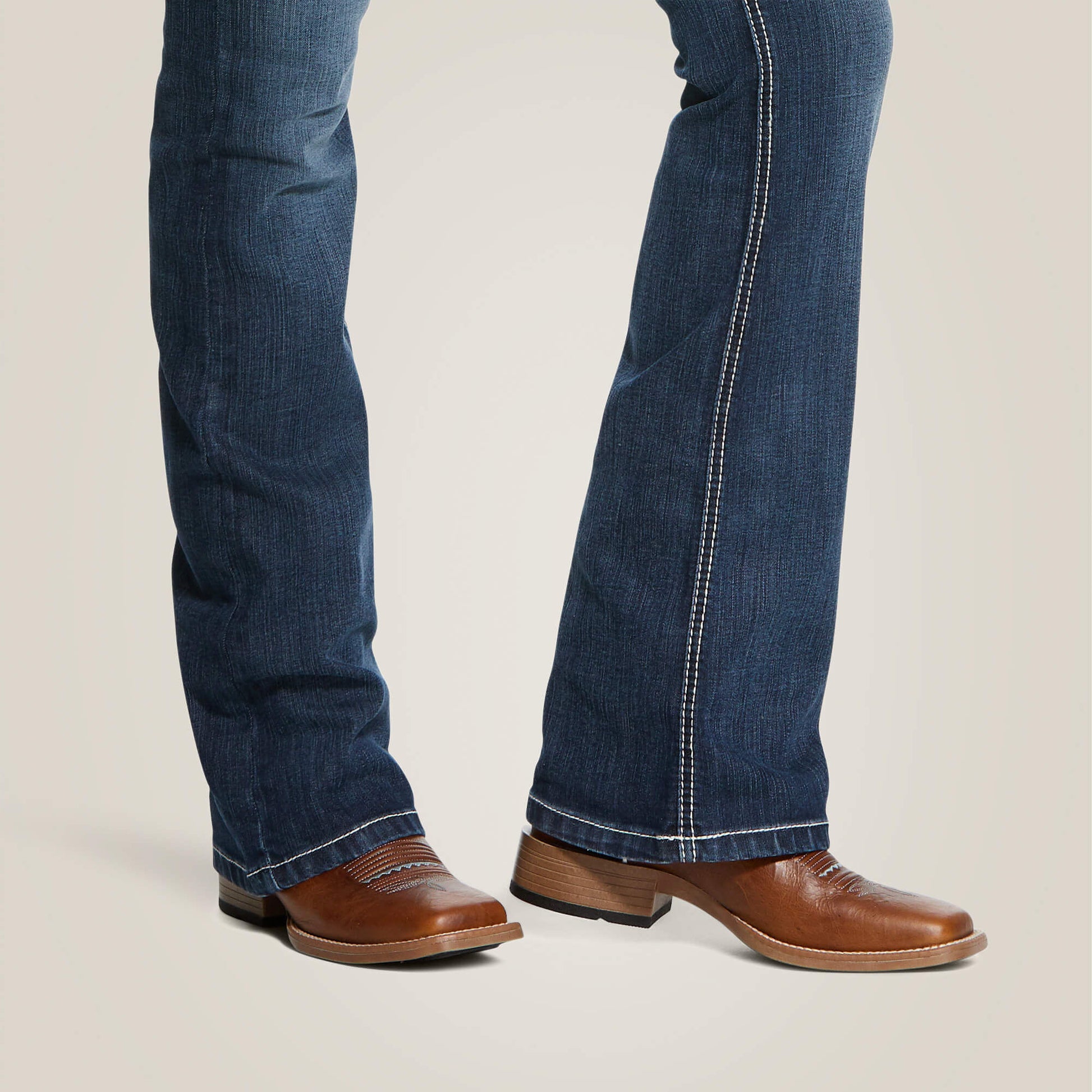 Ariat Online - R.E.A.L. Mid Rise Arrow Fit Stretch Shayla Boot Cut Jean