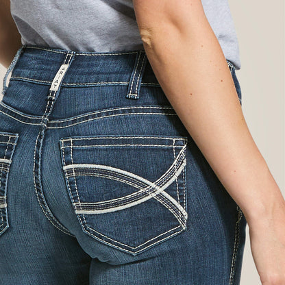 Ariat Online - R.E.A.L. Mid Rise Arrow Fit Stretch Shayla Boot Cut Jean