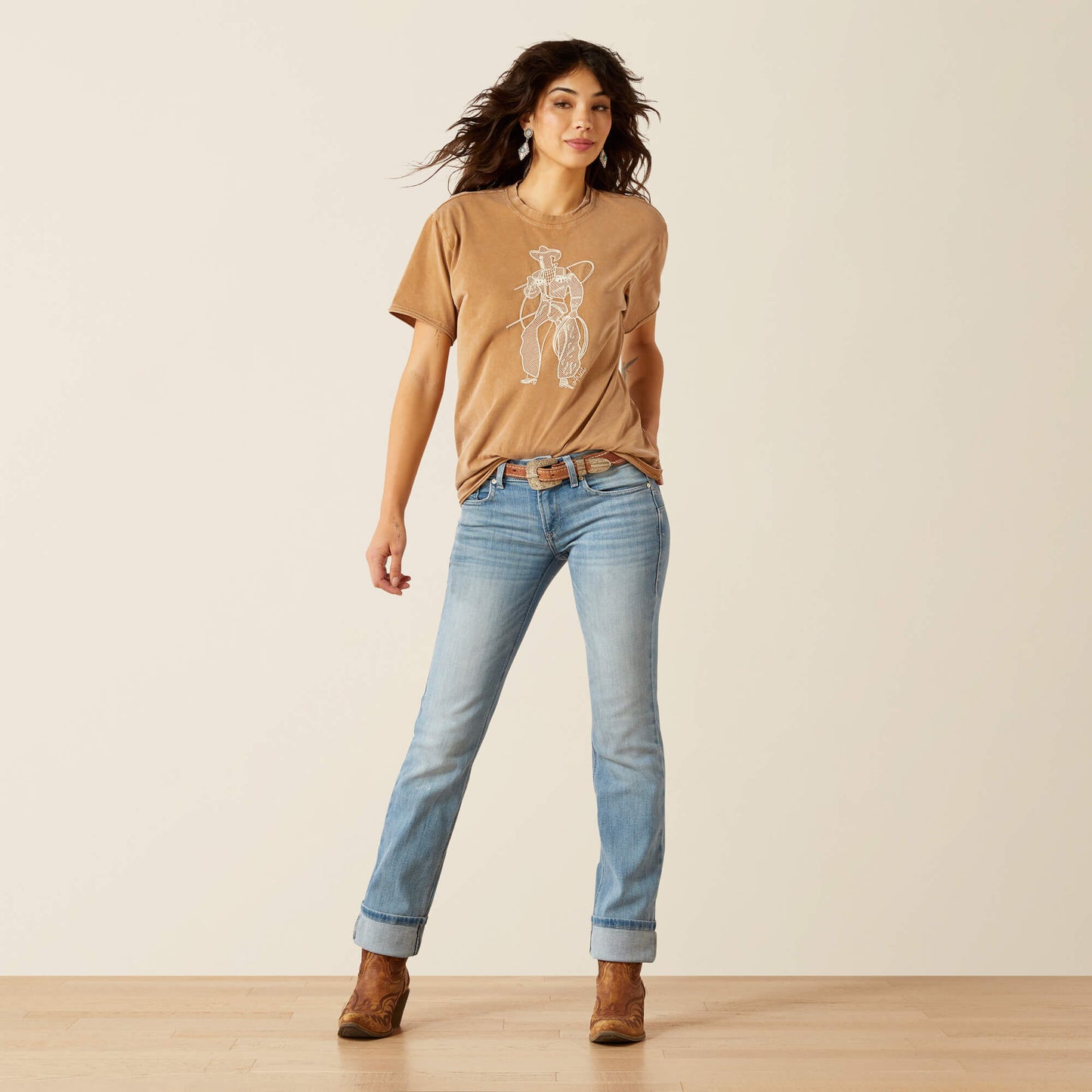 Ariat Online Shop - Mid Rise Alessia Straight Leg Jean