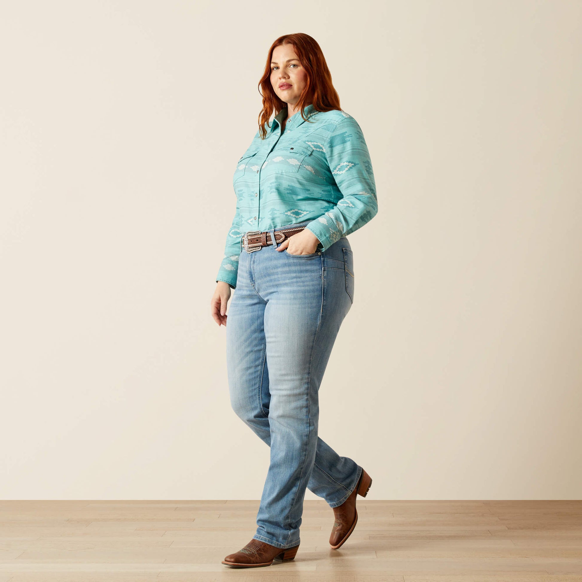 Ariat Online Shop - Mid Rise Alessia Straight Leg Jean