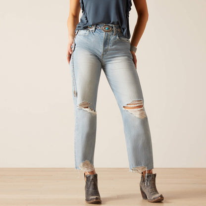 Ariat Website Store - Ultra High Rise Tomboy Straight Jean