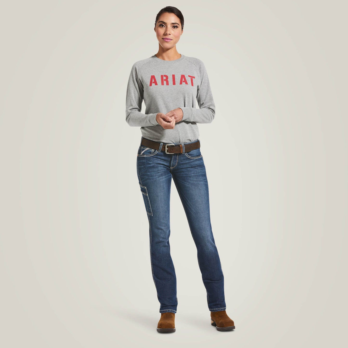 Ariat On Sale - Rebar DuraStretch Riveter Straight Leg Jean