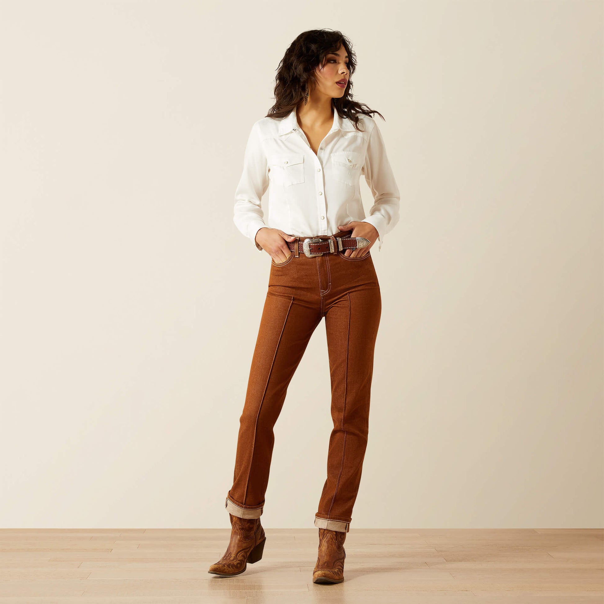 Ariat US - Ultra High Rise Relaxed Straight Leg Jean