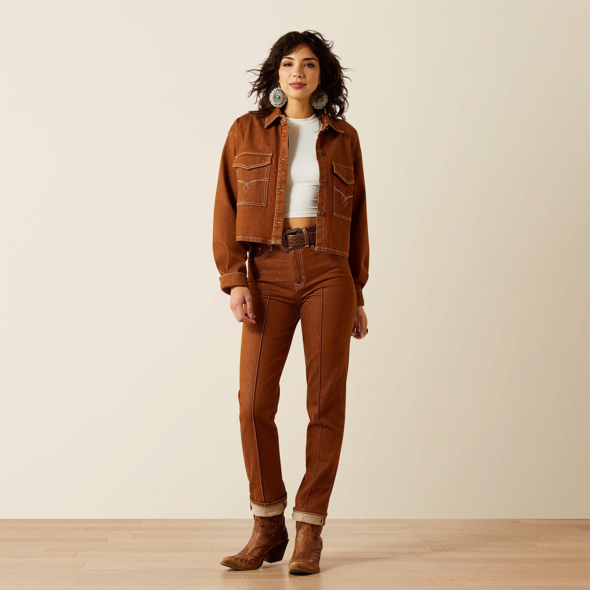 Ariat US - Ultra High Rise Relaxed Straight Leg Jean
