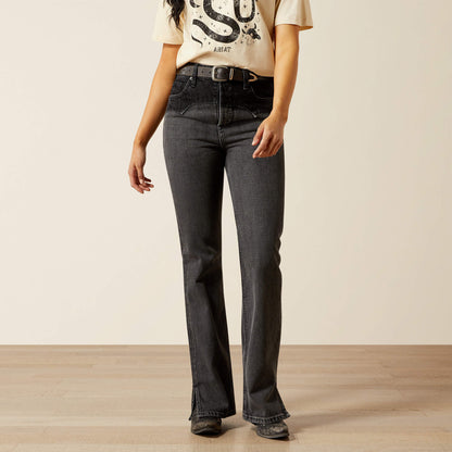 Ariat On Sale - Ultra High Rise Cheyenne Yoke Tomboy Boot Cut Jean