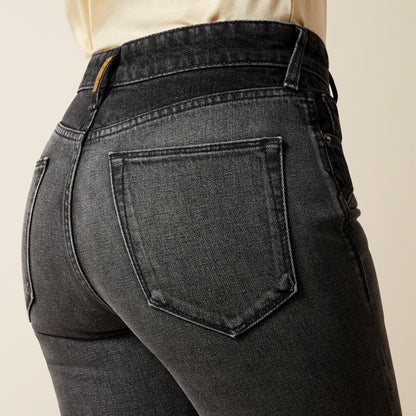 Ariat On Sale - Ultra High Rise Cheyenne Yoke Tomboy Boot Cut Jean