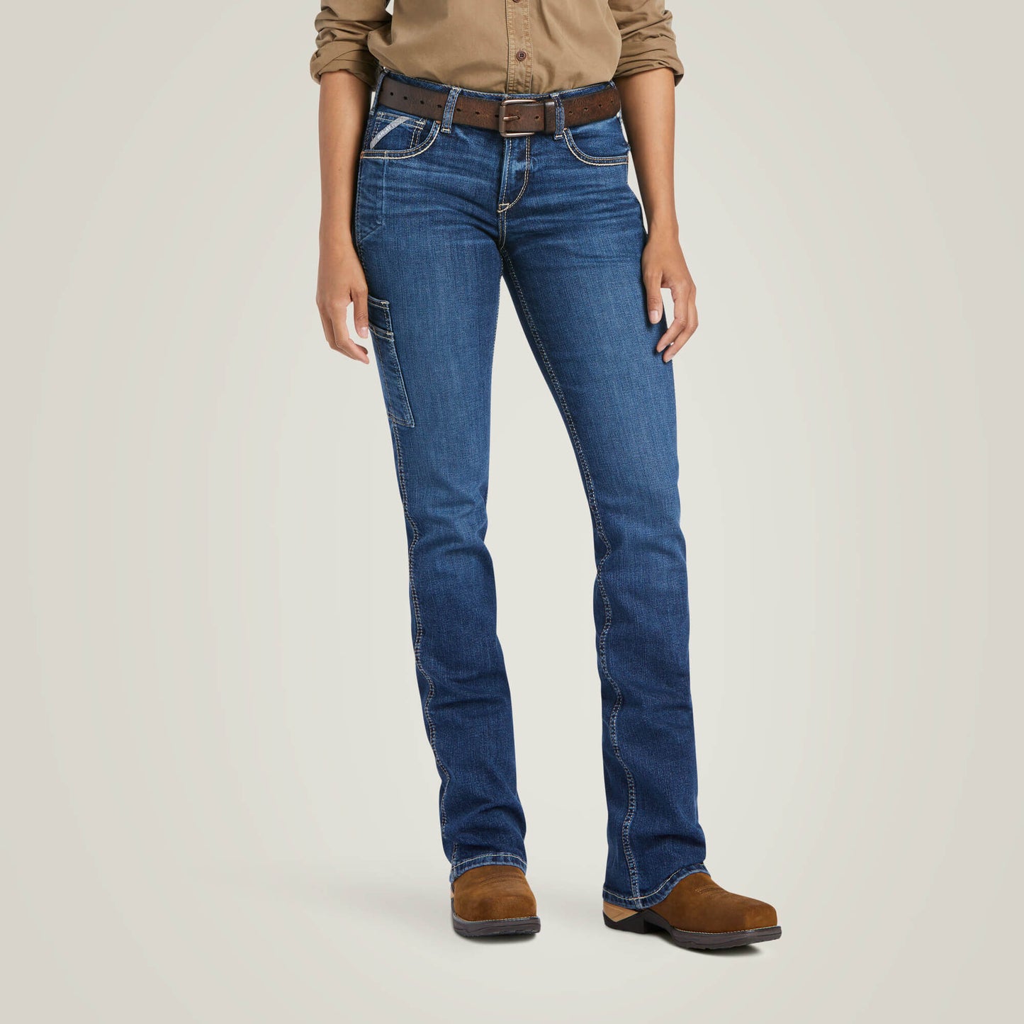 Ariat For Sale - Rebar Work Flex Perfect Rise Riveter Boot Cut Jean
