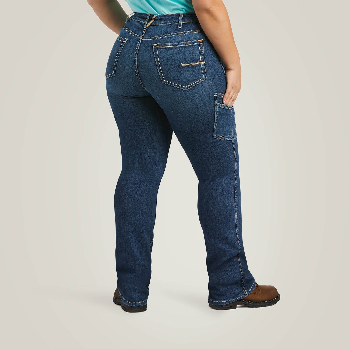 Ariat For Sale - Rebar Work Flex Perfect Rise Riveter Boot Cut Jean