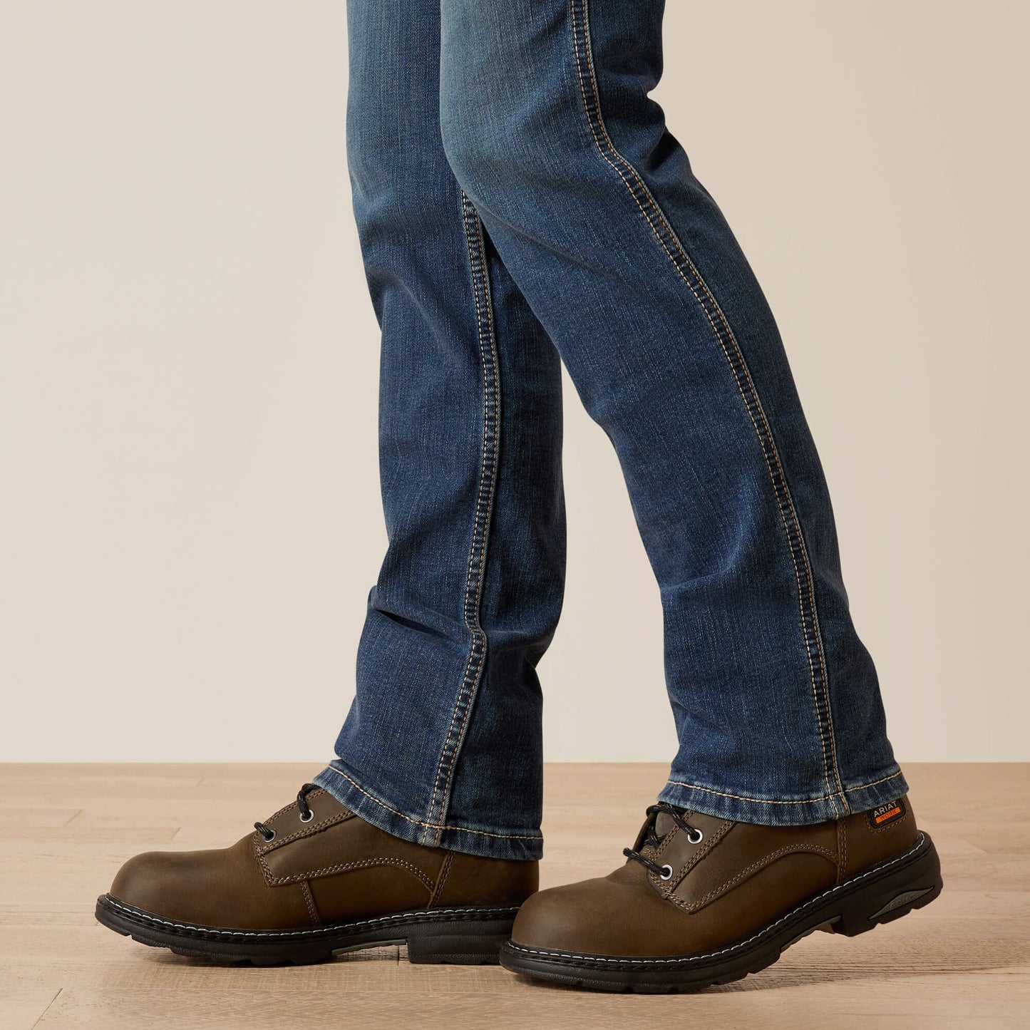Ariat Sale - Rebar High Rise Riveter Straight Jean