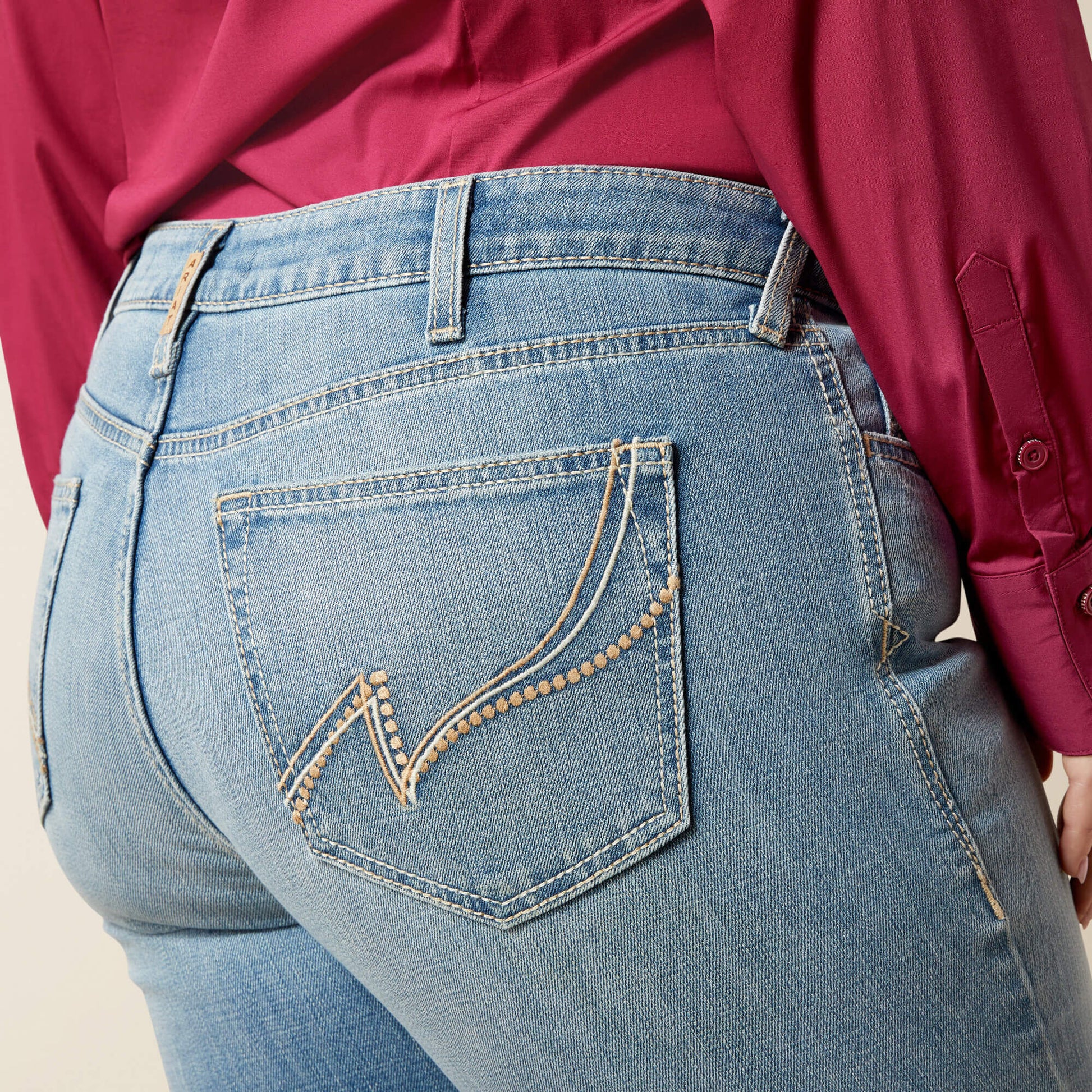 Ariat Website Store - Mid Rise Giovana Leg Slim Trouser Jeans