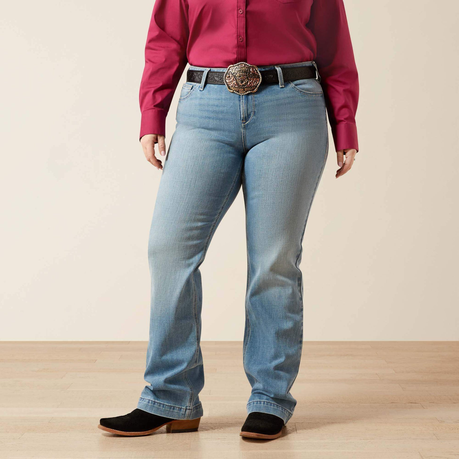 Ariat Website Store - Mid Rise Giovana Leg Slim Trouser Jeans