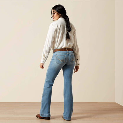 Ariat Website Store - Mid Rise Giovana Leg Slim Trouser Jeans