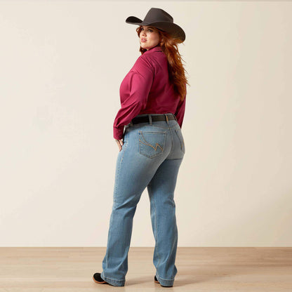 Ariat Website Store - Mid Rise Giovana Leg Slim Trouser Jeans