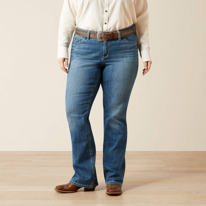 Ariat On Sale - Mid Rise Aisha Boot Cut Jean