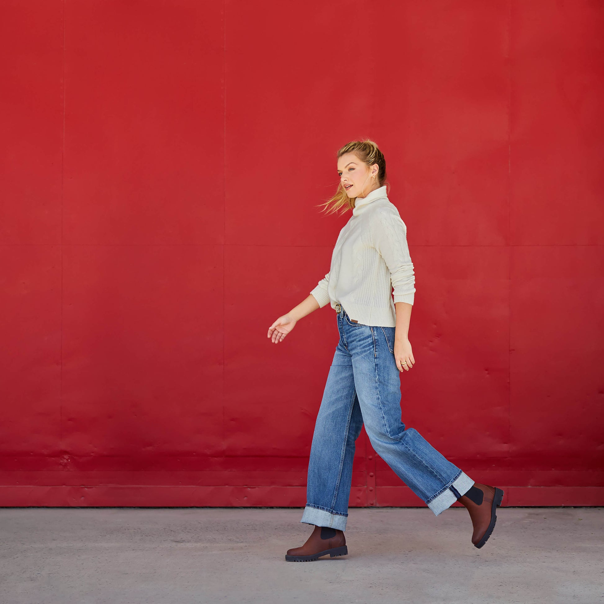 Ariat Online - Ultra High Rise Tomboy Wide Jean