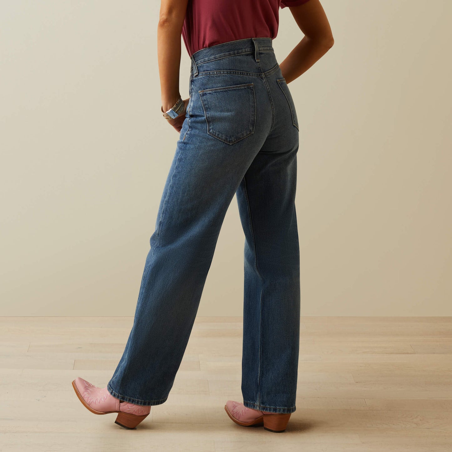 Ariat Online - Ultra High Rise Tomboy Wide Jean