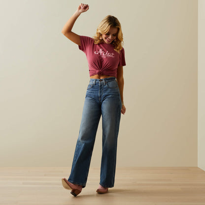 Ariat Online - Ultra High Rise Tomboy Wide Jean