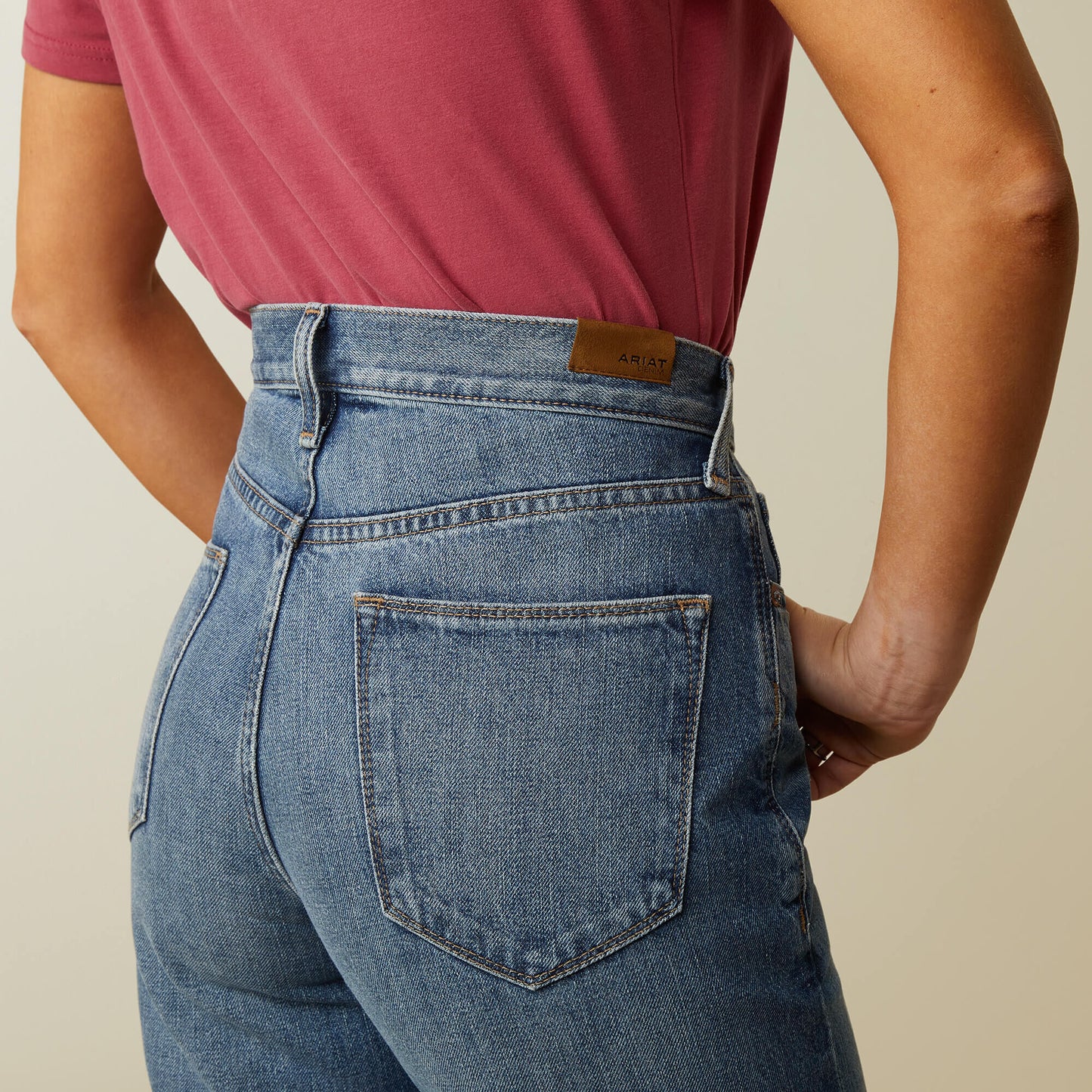 Ariat Online - Ultra High Rise Tomboy Wide Jean