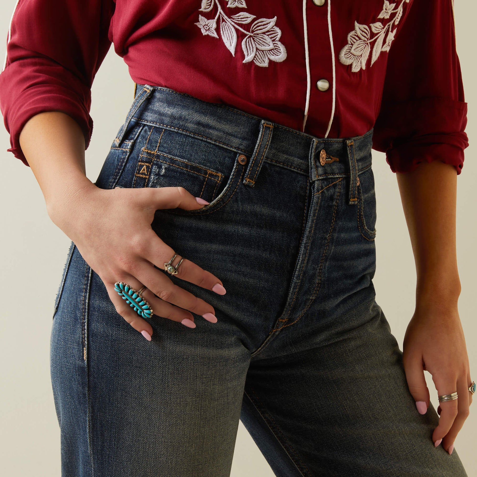 Ariat Sale - Ultra High Rise Tomboy Straight Jean