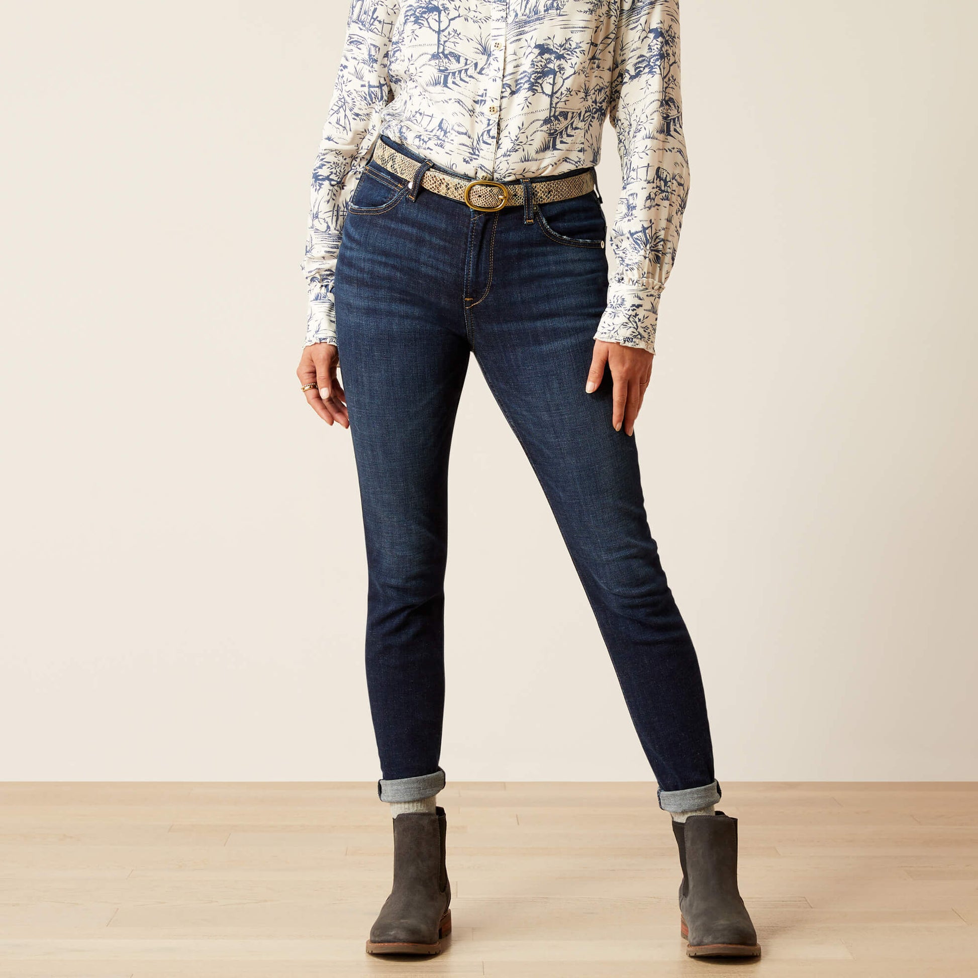 Ariat Online Shop - High Rise Bridle Skinny Jeans