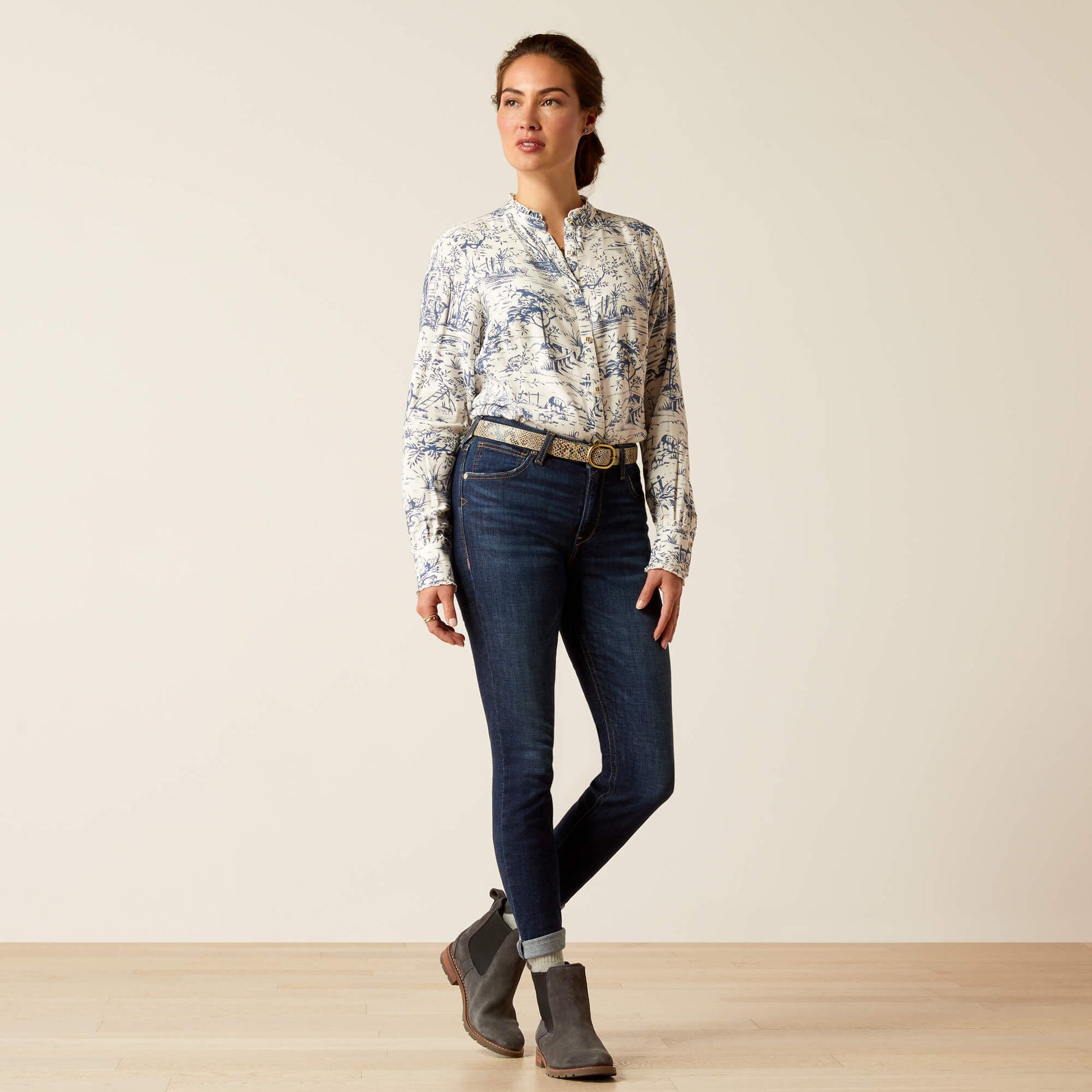 Ariat Online Shop - High Rise Bridle Skinny Jeans