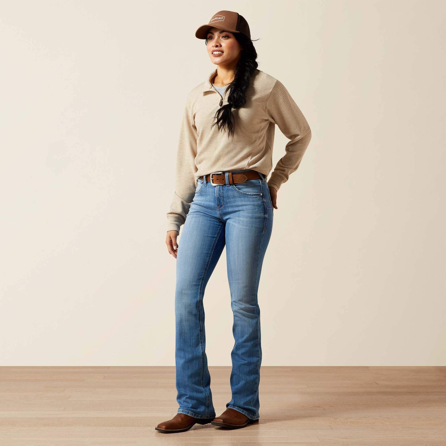 Ariat Website Store - High Rise Camellia Boot Cut Jean