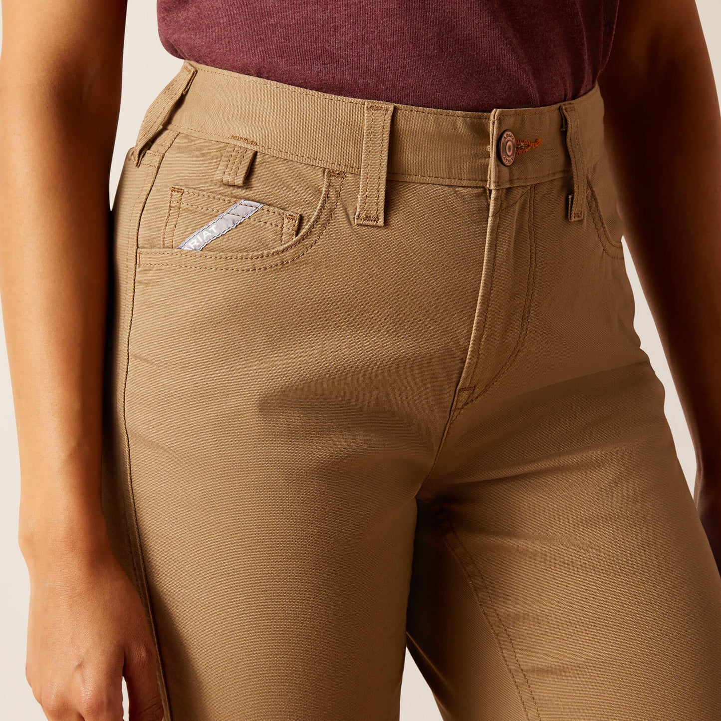 Ariat Online - Rebar Perfect Rise Made Tough Straight Pant