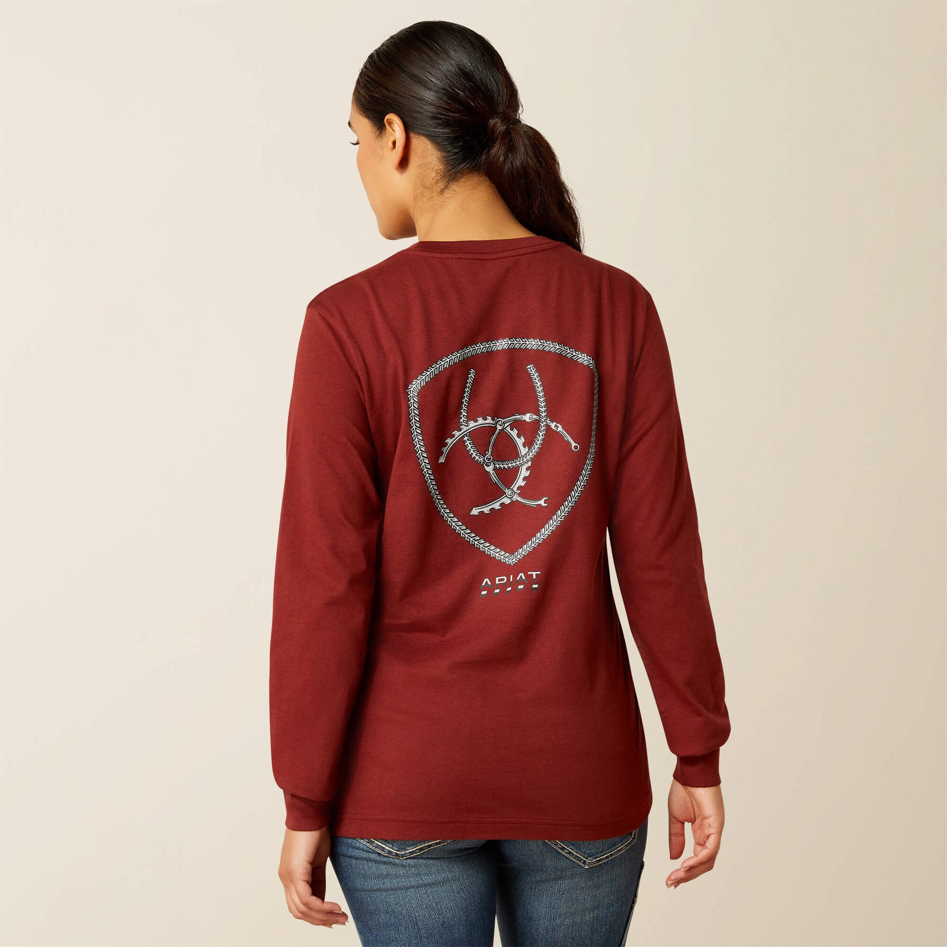 Ariat For Sale - Rebar Cotton Strong Workshop Logo T-Shirt