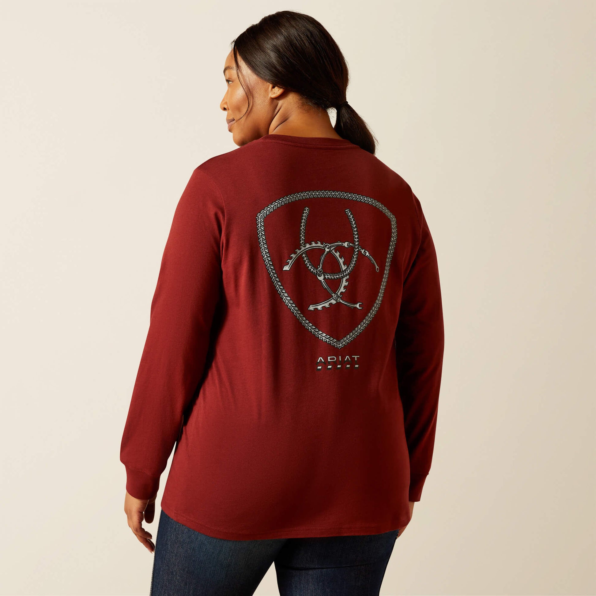 Ariat For Sale - Rebar Cotton Strong Workshop Logo T-Shirt