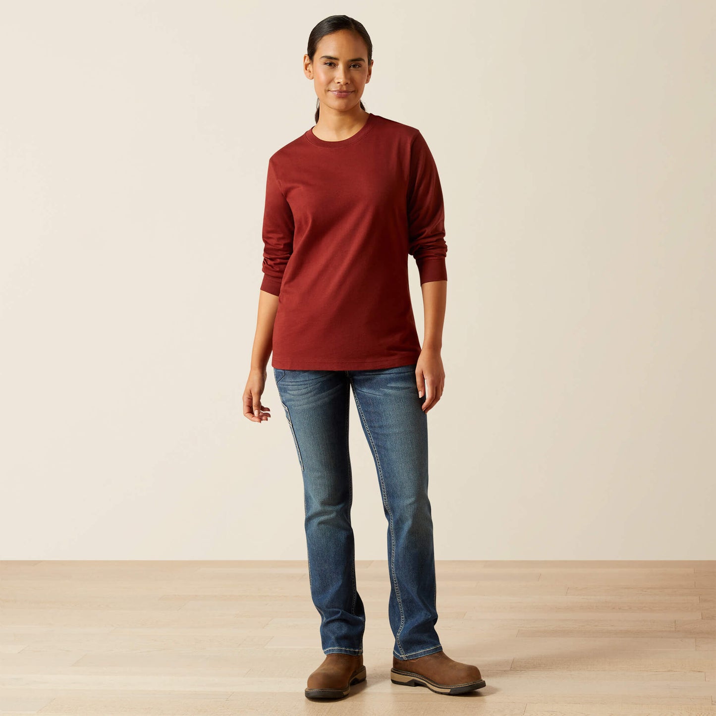 Ariat For Sale - Rebar Cotton Strong Workshop Logo T-Shirt