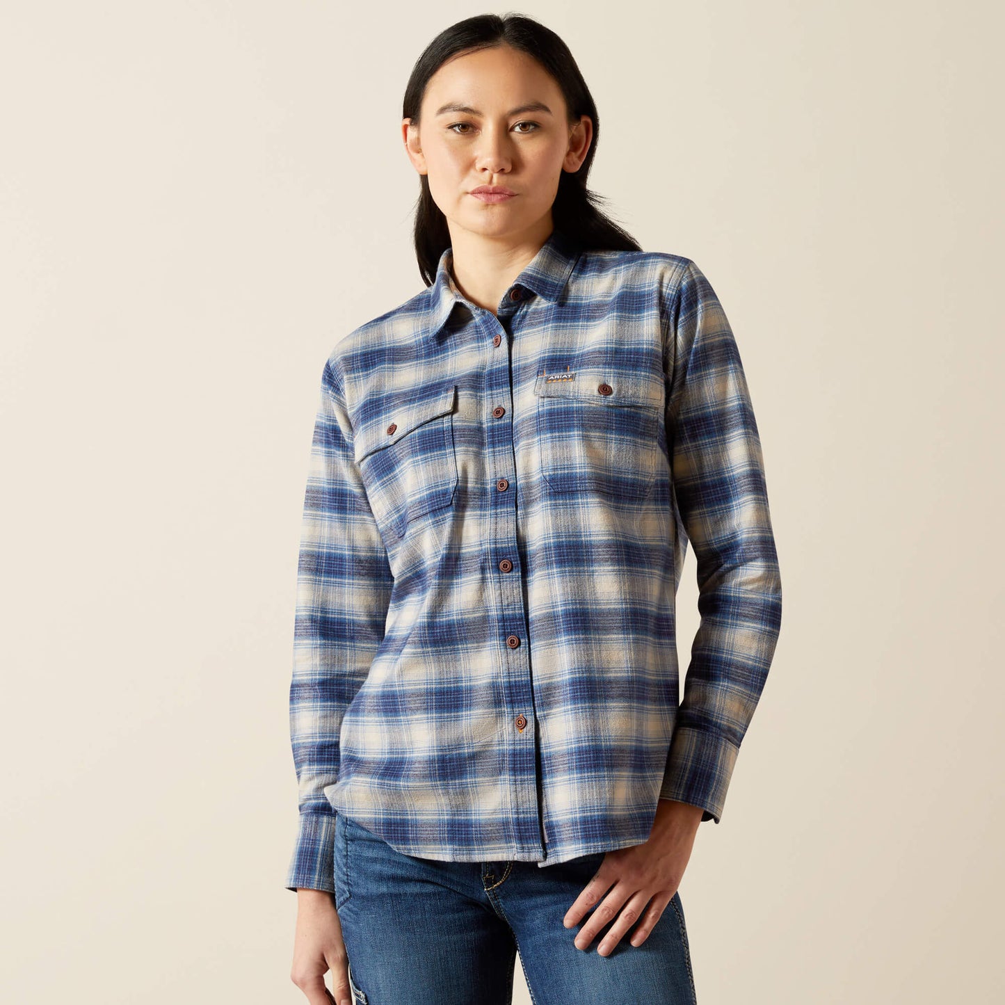 Ariat On Sale - Rebar Flannel DuraStretch Work Shirt