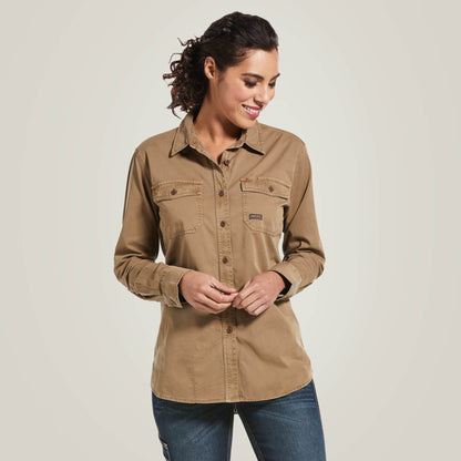 Ariat Online Shop - Rebar Washed Twill Work Shirt