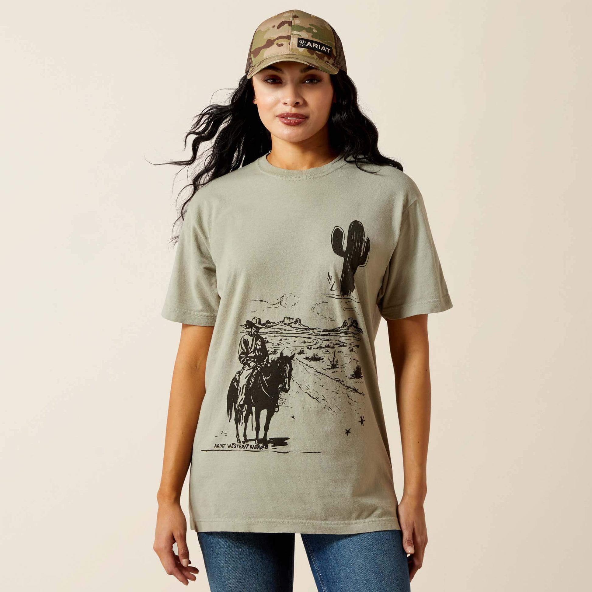 Ariat Website Store - Ariat Sketchy Cowboy T-Shirt