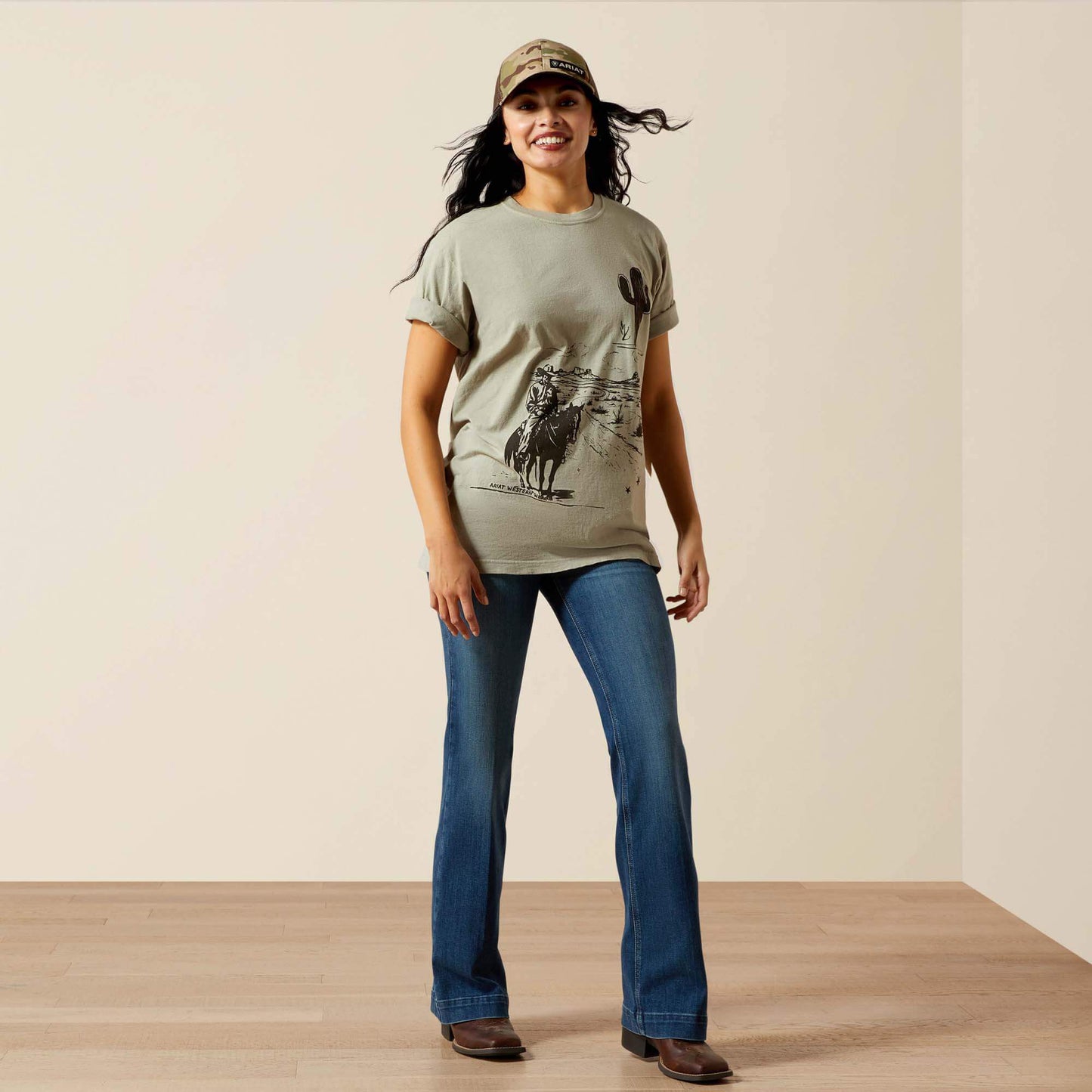Ariat Website Store - Ariat Sketchy Cowboy T-Shirt