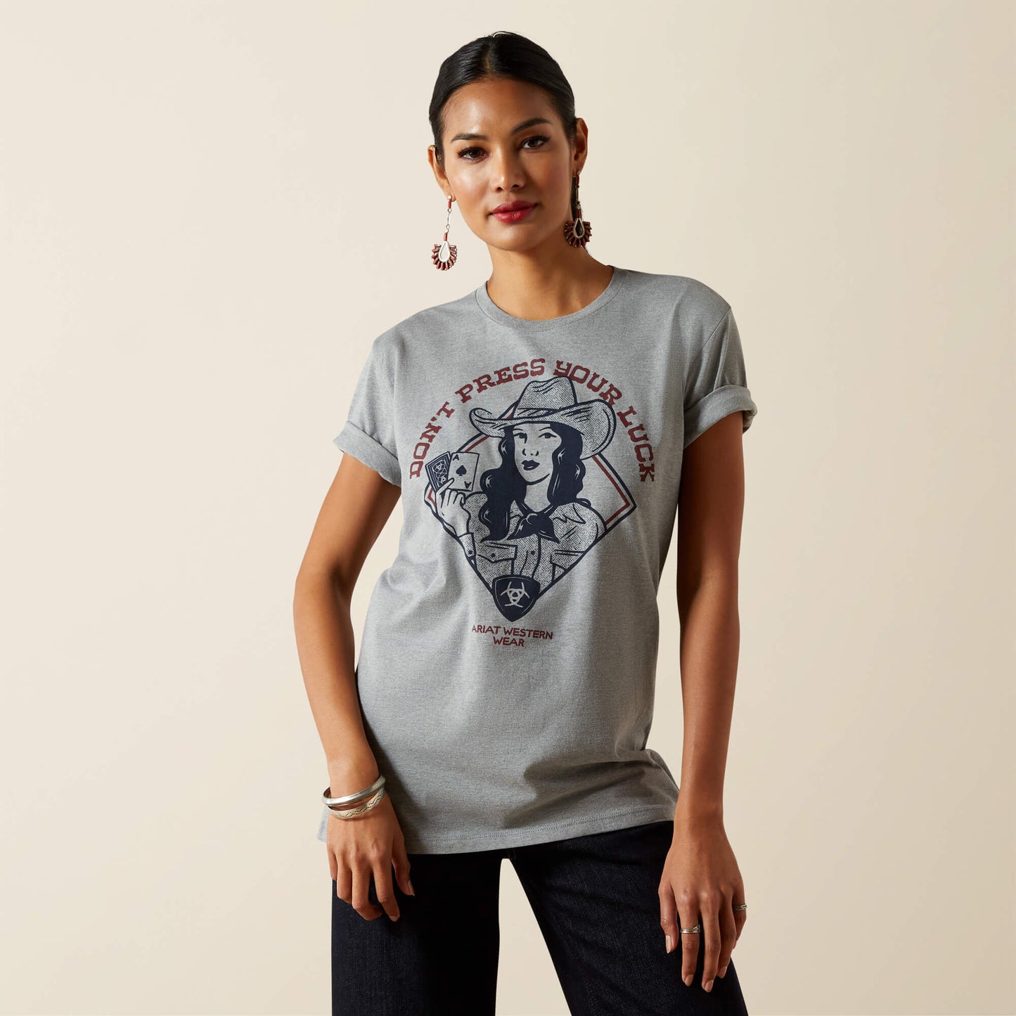Ariat Sale - Ariat Don't Press Your Luck T-Shirt